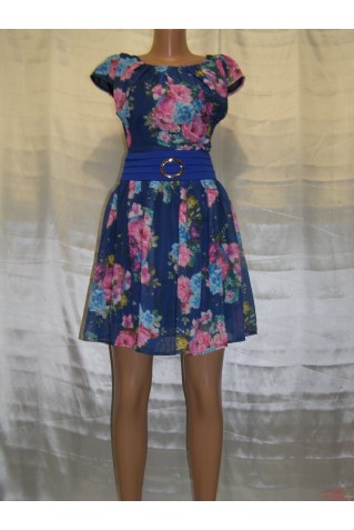 Летний сарафан из нежного шифона Fashion 2037